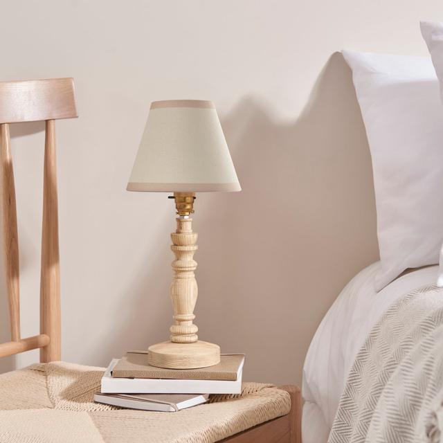 Bibury Wood Table Lamp Heritage Hues on Productcaster.