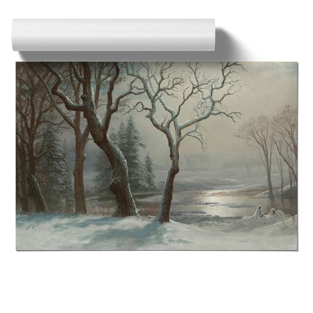 2565_Winter In Yosemite By Albert Bierstadt East Urban Home Size: 30cm H x 42cm W x 0.1cm D on Productcaster.