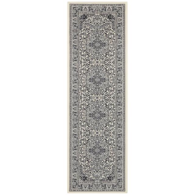 Skazar Isfahan Tufted Grey Rug Nouristan Rug Size: Runner 80 x 250cm on Productcaster.