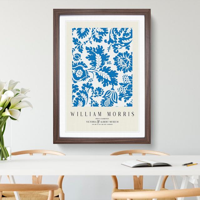 Venetian Pattern by William Morris - Picture Frame Art Prints East Urban Home Size: 36cm H x 27cm W x 2cm D, Frame Option: Walnut on Productcaster.