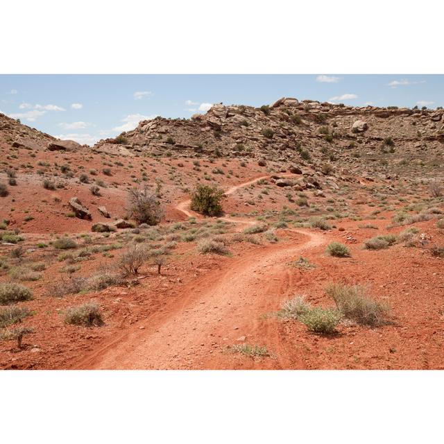 Moab Trail von Bobtphoto - Druck ohne Rahmen auf Leinwand Natur Pur Größe: 20 cm H x 30 cm B on Productcaster.