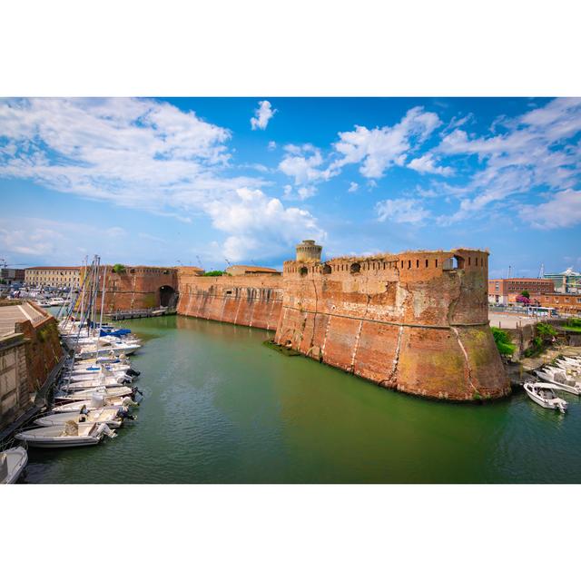 Candra Old Fortress Of Livorno by NAPA74 - Wrapped Canvas Print Breakwater Bay Size: 61cm H x 91cm W x 3.8cm D on Productcaster.