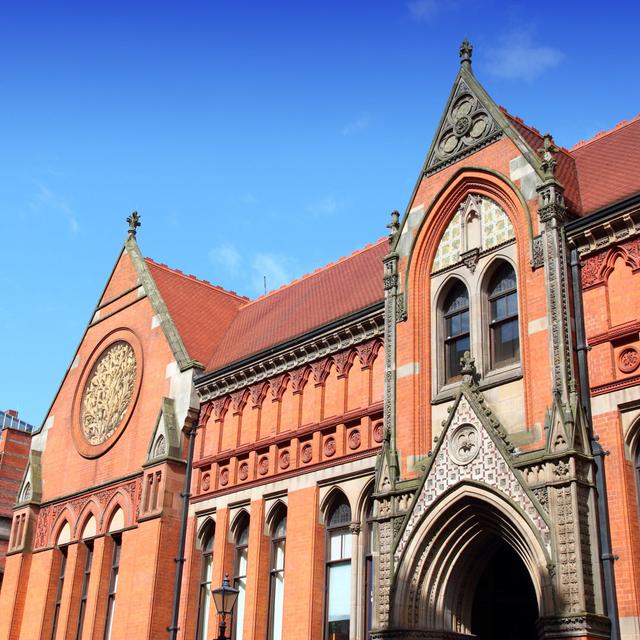 Uk University - Wrapped Canvas Photograph 17 Stories Size: 20cm H x 30cm W on Productcaster.