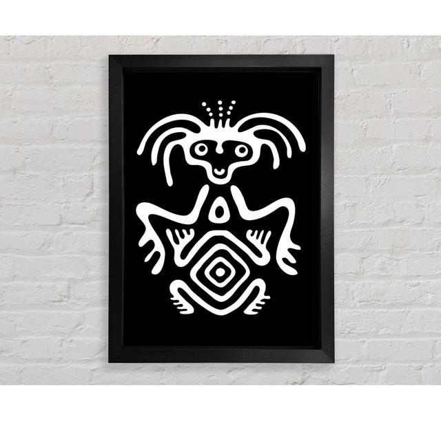 Mayan Art 2 - Single Picture Frame Art Prints Latitude Vive Size: 118.9cm H x 84.1cm W x 3.4cm D on Productcaster.