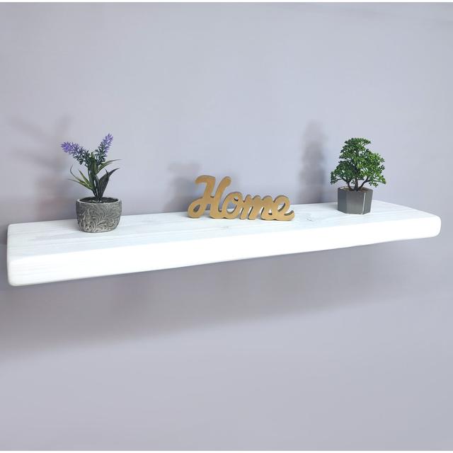 Lobato Floating Shelf Latitude Run Size: 4.5 cm H x 30cm W x 14.5cm D on Productcaster.