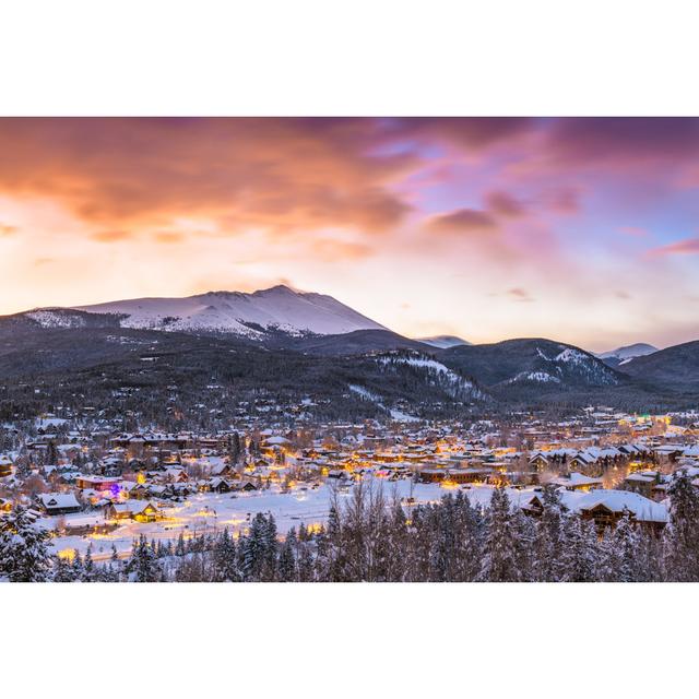 Breckenridge, Colorado, Usa Stadt - Kunstdrucke auf Leinwand Alpen Home Größe: 80 cm H x 120 cm B on Productcaster.