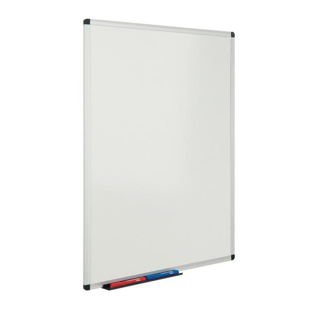 Wall Mounted Whiteboard Symple Stuff Size: 90 cm H x 60 cm W on Productcaster.