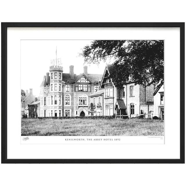 Kenilworth, the Abbey Hotel 1892 by Francis Frith - Picture Frame Photograph Print on Paper The Francis Frith Collection Size: 28cm H x 36cm W x 2.3cm on Productcaster.