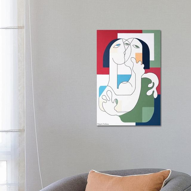 Lekiss XXL by Hildegarde Handsaeme - Wrapped Canvas Painting Metro Lane Size: 66.04cm H x 45.72cm W x 3.81cm D on Productcaster.