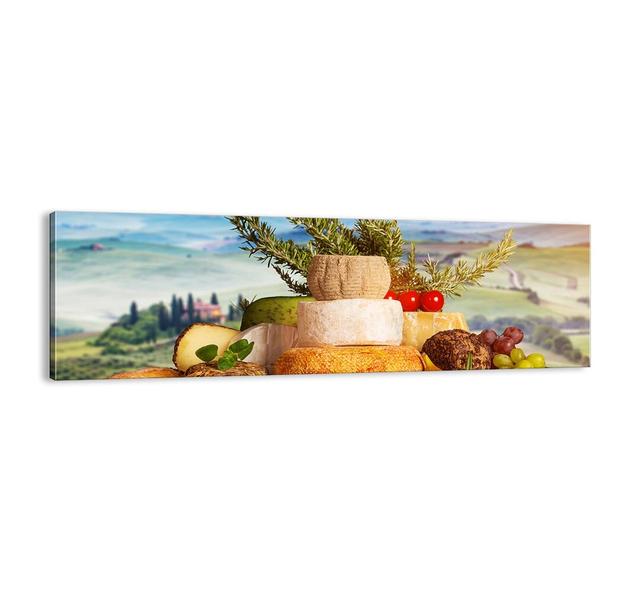 'Italian Joy of Life' - Panoramic Photograph Print on Canvas Brayden Studio Size: 50cm H x 160cm W x 1.8cm D on Productcaster.