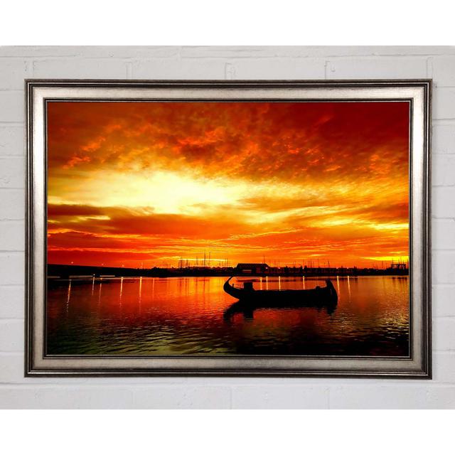 Single Picture Frame Art Prints Longshore Tides Size: 59.7cm H x 84.1cm W on Productcaster.