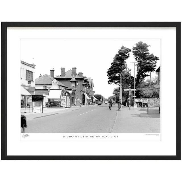 Highcliffe, Lymington Road C1955 by Francis Frith - Single Picture Frame Print The Francis Frith Collection Size: 40cm H x 50cm W x 2.3cm D on Productcaster.