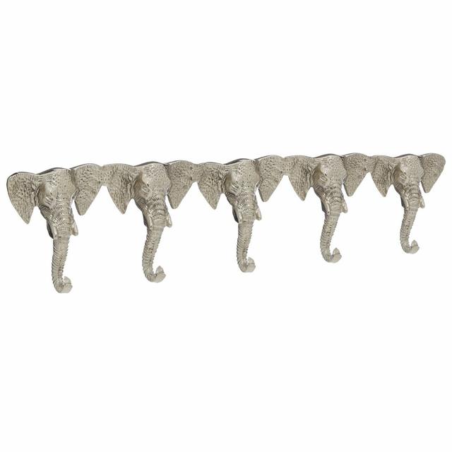 Cormac Metal Wall 5 - Hook Wall Mounted Coat Rack World Menagerie on Productcaster.