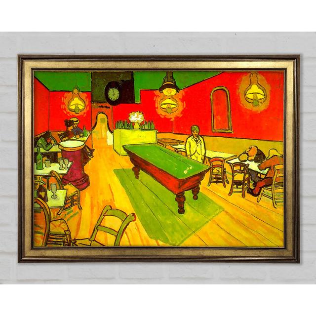 Night Cafe 2 by Van Gogh - Single Picture Frame Art Prints Ophelia & Co. Size: 29.7cm H x 42cm W x 1.5cm D on Productcaster.