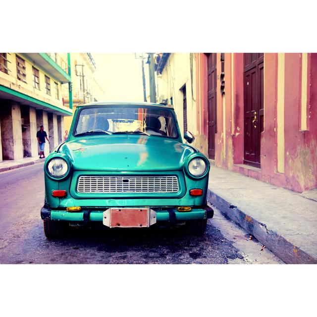 Old Car in Cuba by Ebolyukh - Wrapped Canvas Photograph 17 Stories Size: 51cm H x 76cm W on Productcaster.