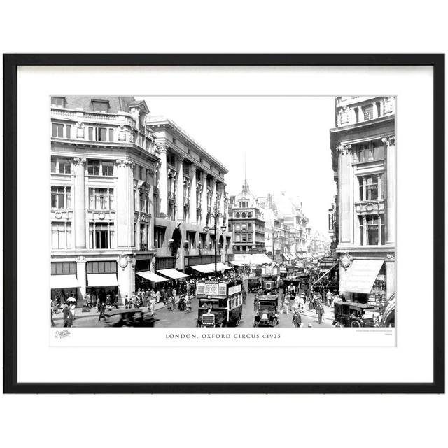 London, Oxford Circus C1925 by Francis Frith - Single Picture Frame Print The Francis Frith Collection Size: 28cm H x 36cm W x 2.3cm D on Productcaster.