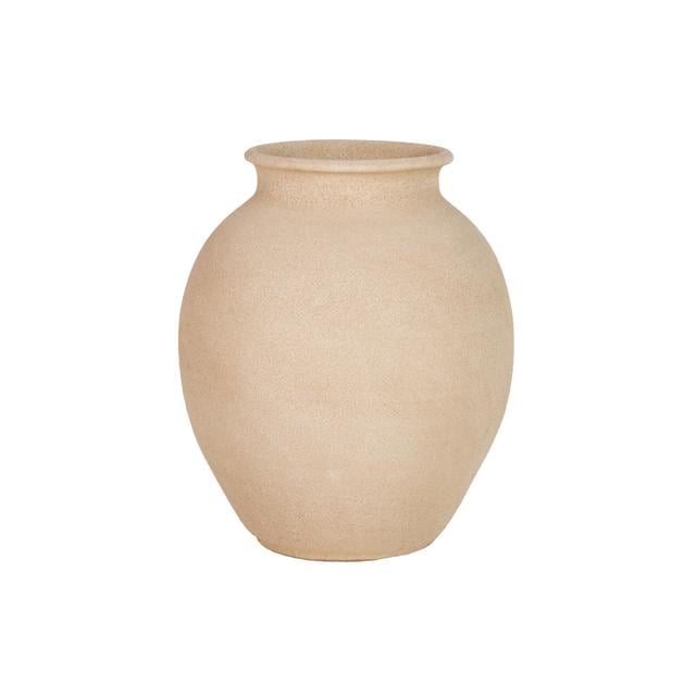 Vase Ceramic Garpe Interiores Farbe: Braun, Größe: 40 cm H x 35 cm B x 35 cm T on Productcaster.