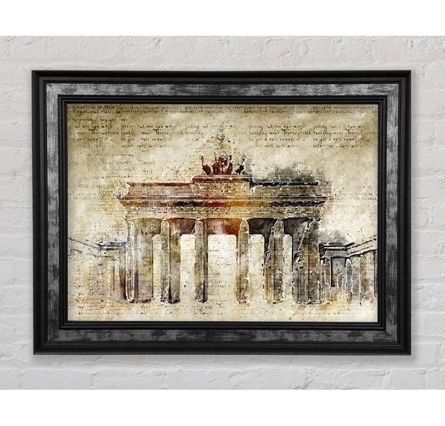 Manuscript New Athens - Single Picture Frame Art Prints Bright Star Size: 100cm H x 141.4cm W x 8cm D on Productcaster.