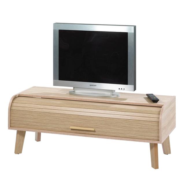 Caruso TV Stand for TVs up to 50" Norden Home Colour: Oak/Oak/Oak on Productcaster.