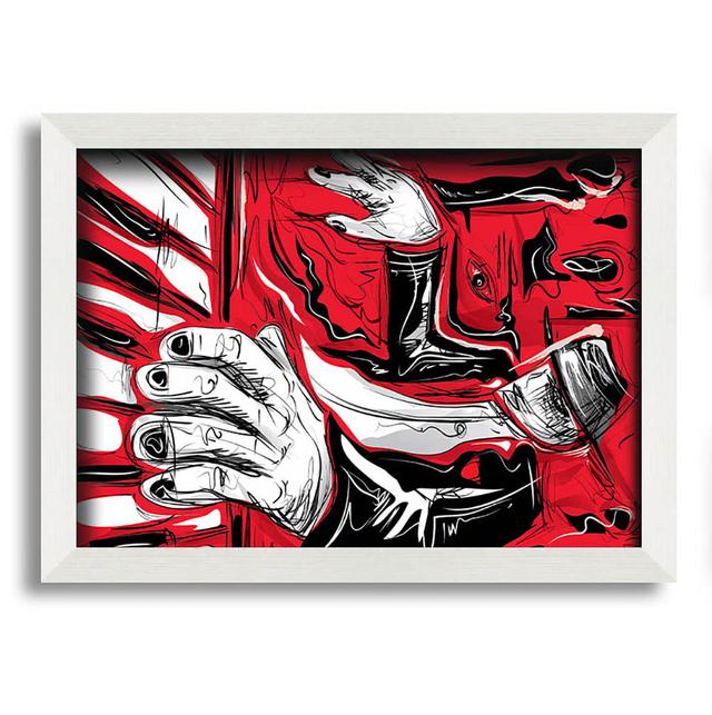 Piano Player Framed Print Wall Art Maturi Size: 21cm H x 29.7cm W x 10cm D on Productcaster.