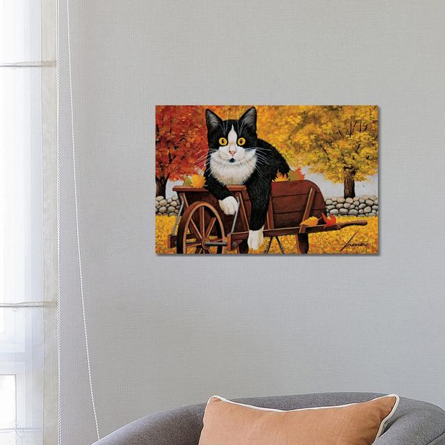 Molly Granovsky Wheelbarrow by Lowell Herrero - Wrapped Canvas Gallery-Wrapped Canvas Giclée ClassicLiving Size: 45.72cm H x 66.04cm W x 1.91cm D on Productcaster.