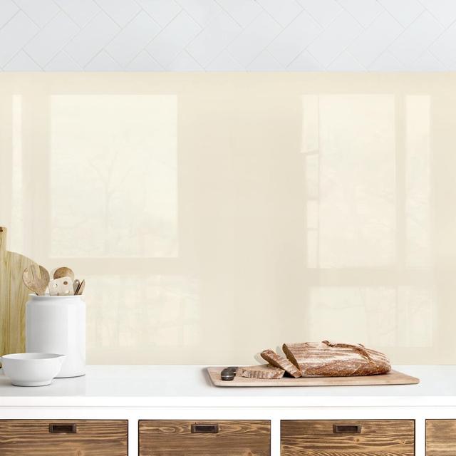 Adeebah 90 x 150cm PVC Tile Ebern Designs Colour: Beige on Productcaster.