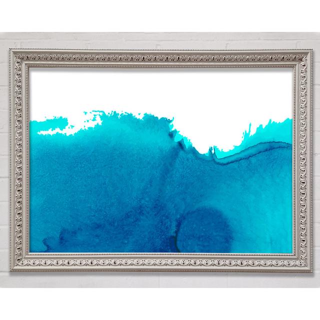 Movement Of The Ocean - Single Picture Frame Art Prints Bright Star Size: 21cm H x 29.7cm W x 3cm D on Productcaster.