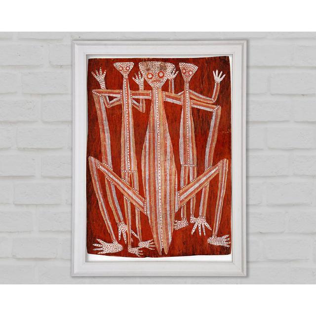 Aboriginal Kubarkku Framed Print Bright Star Size: 29.7cm H x 21cm W x 1.5cm D on Productcaster.