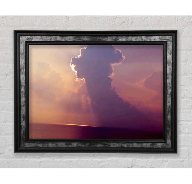 Mist Of The Ocean Cloud - Single Picture Frame Art Prints Bright Star Size: 100cm H x 141.4cm W x 8cm D on Productcaster.