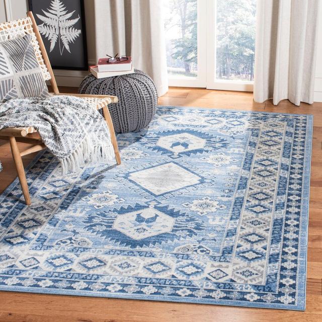 Medford Blue Rug Bloomsbury Market Rug Size: Rectangle 120 x 180cm on Productcaster.