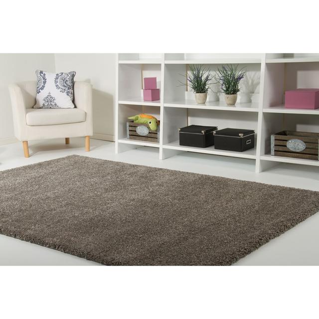 Celentano Flatweave Grey Rug Brayden Studio Rug Size: Rectangular 135 x 190cm on Productcaster.