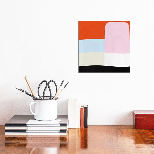 Modern Art- Spumoni by 5by5collective - Wrapped Canvas Print Corrigan Studio Size: 30.48cm H x 30.48cm W on Productcaster.