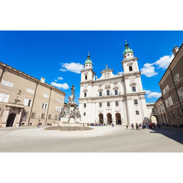 Salzburg Cathedral - Wrapped Canvas Photograph 17 Stories Size: 61cm H x 91cm W on Productcaster.