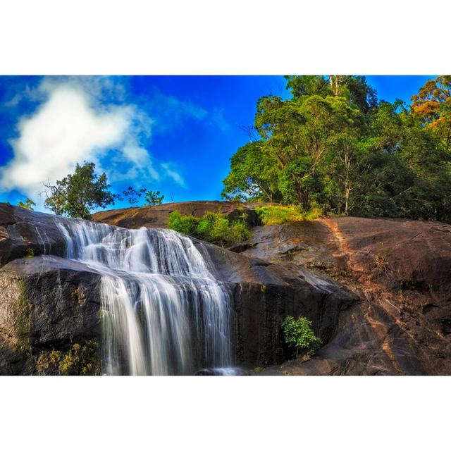 Farson Top Of The Waterfall by Almuhammady - Print Alpen Home Size: 81cm H x 122cm W x 3.8cm D on Productcaster.