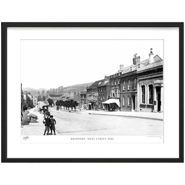 Bridport, West Street 1902 by Francis Frith - Single Picture Frame Print The Francis Frith Collection Size: 28cm H x 36cm W x 2.3cm D on Productcaster.