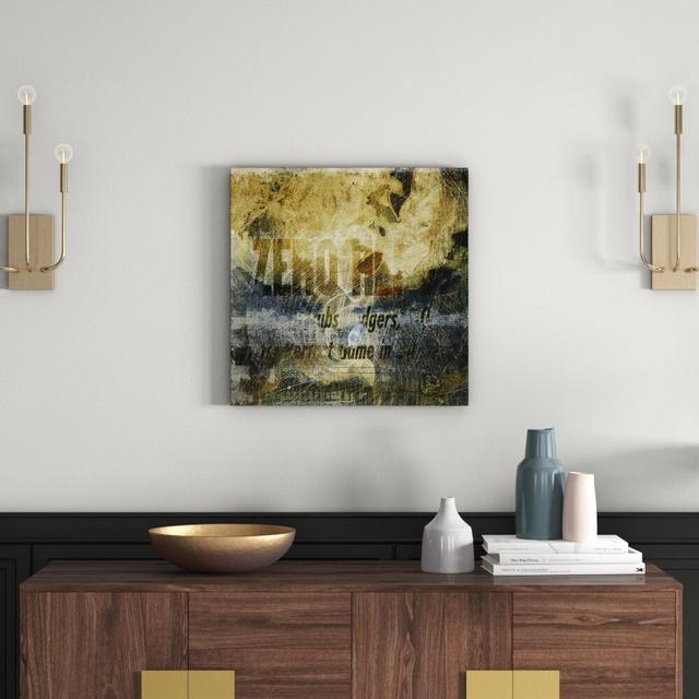 Leinwandbild Abstrakt 1031 Enigma East Urban Home on Productcaster.