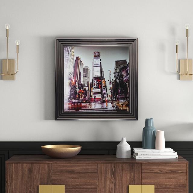 'New York 1' Framed Photographic Print East Urban Home on Productcaster.