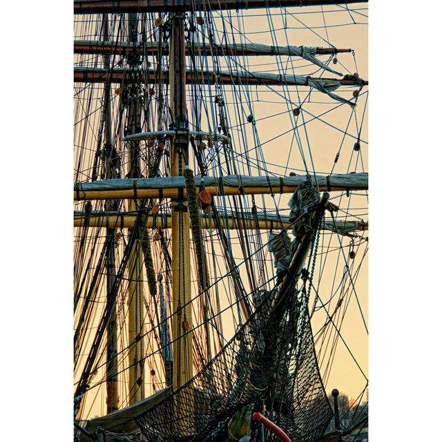 Rigging I - Wrapped Canvas Art Prints Longshore Tides Size: 76cm H x 51cm W x 3.8cm D on Productcaster.