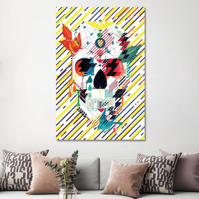 El Nuovo Col - Wrapped Canvas Graphic Art Happy Larry Size: 152.4cm H x 101.6cm W x 3.81cm D on Productcaster.