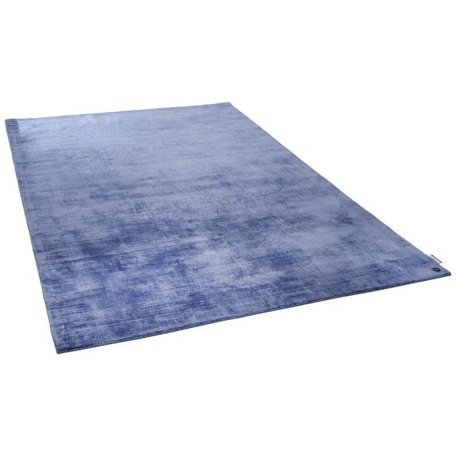 Shine Flatweave Blue Rug Tom Tailor Rug Size: Rectangle 160 x 230cm on Productcaster.