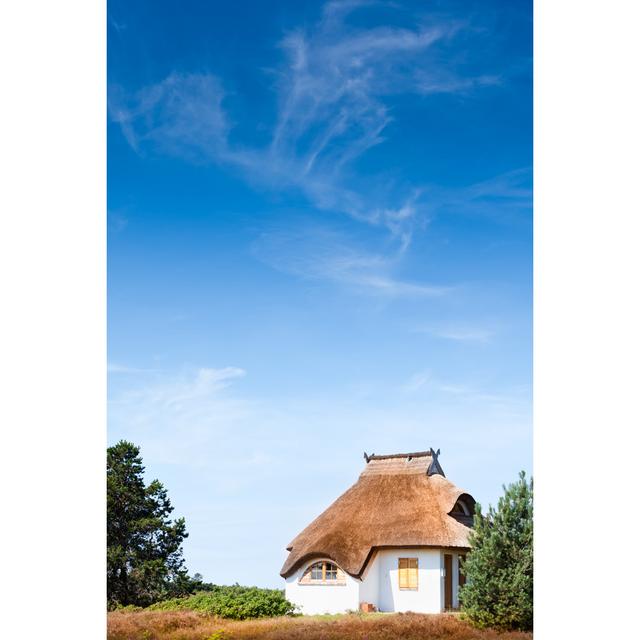 Thatched Cottage by Fredfroese - Wrapped Canvas Photograph 17 Stories Size: 122cm H x 81cm W on Productcaster.