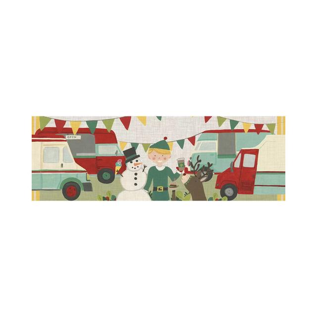 Food Truck Holidays Collection D by June Erica Vess - Wrapped Canvas Panoramic Print The Seasonal Aisle on Productcaster.