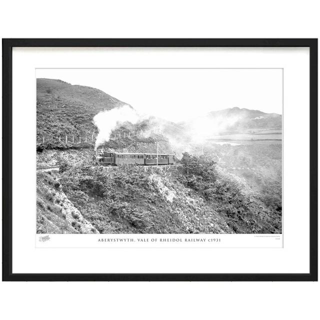 'Aberystwyth, Vale of Rheidol Railway C1931' by Francis Frith - Picture Frame Photograph Print on Paper The Francis Frith Collection Size: 28cm H x 36 on Productcaster.