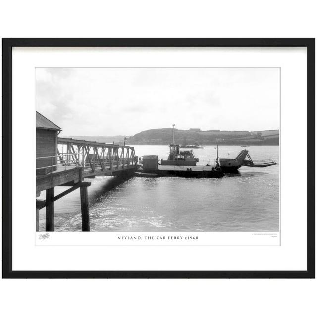 'Neyland, the Car Ferry C1960' by Francis Frith - Picture Frame Photograph Print on Paper The Francis Frith Collection Size: 40cm H x 50cm W x 2.3cm D on Productcaster.