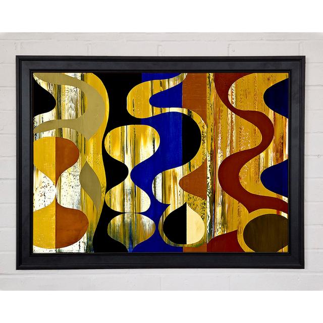 Loopy Framed Print Ivy Bronx Size: 21cm H x 29.7cm W on Productcaster.