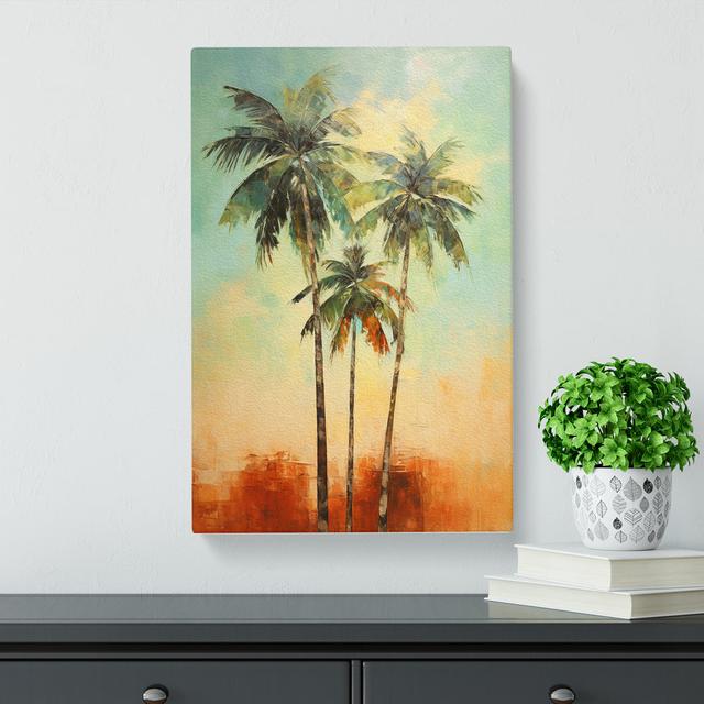 Palm Tree Informel - Single Picture Frame Print 17 Stories Size: 60cm H x 40cm W x 3cm D on Productcaster.