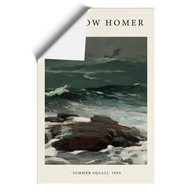 Summer Squall by Winslow Homer - No Frame Print East Urban Home Size: 42cm H x 30cm W x 0.1cm D on Productcaster.