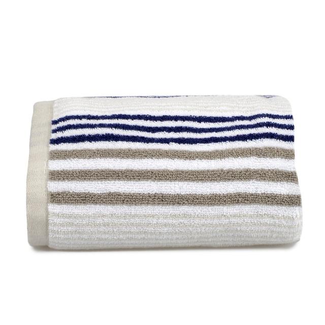 Hand Towel Allure Colour: Navy/Grey on Productcaster.