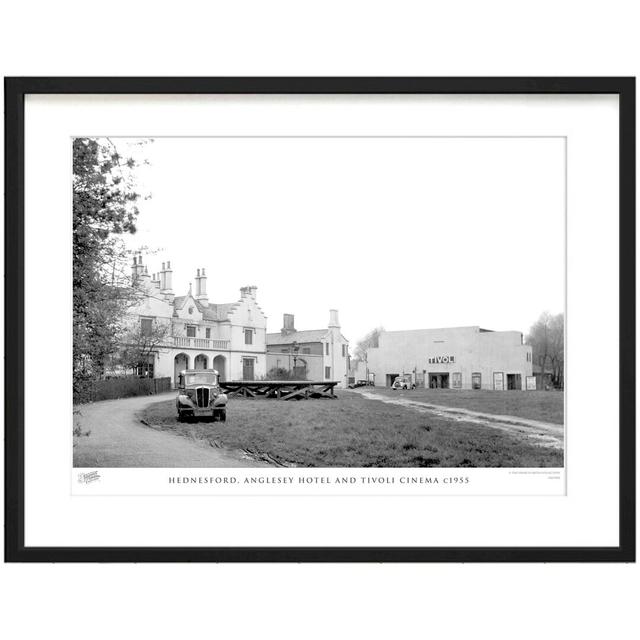 Hednesford, Anglesey Hotel And Tivoli Cinema C1955 - Single Picture Frame Print The Francis Frith Collection Size: 45cm H x 60cm W x 2.3cm D on Productcaster.