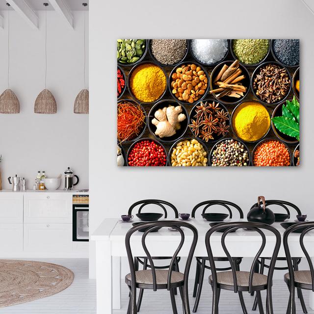 Herbs And Spices - Wrapped Canvas Print Latitude Run on Productcaster.